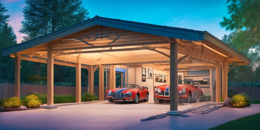 Z czego wybudować pawilon lub garaż?