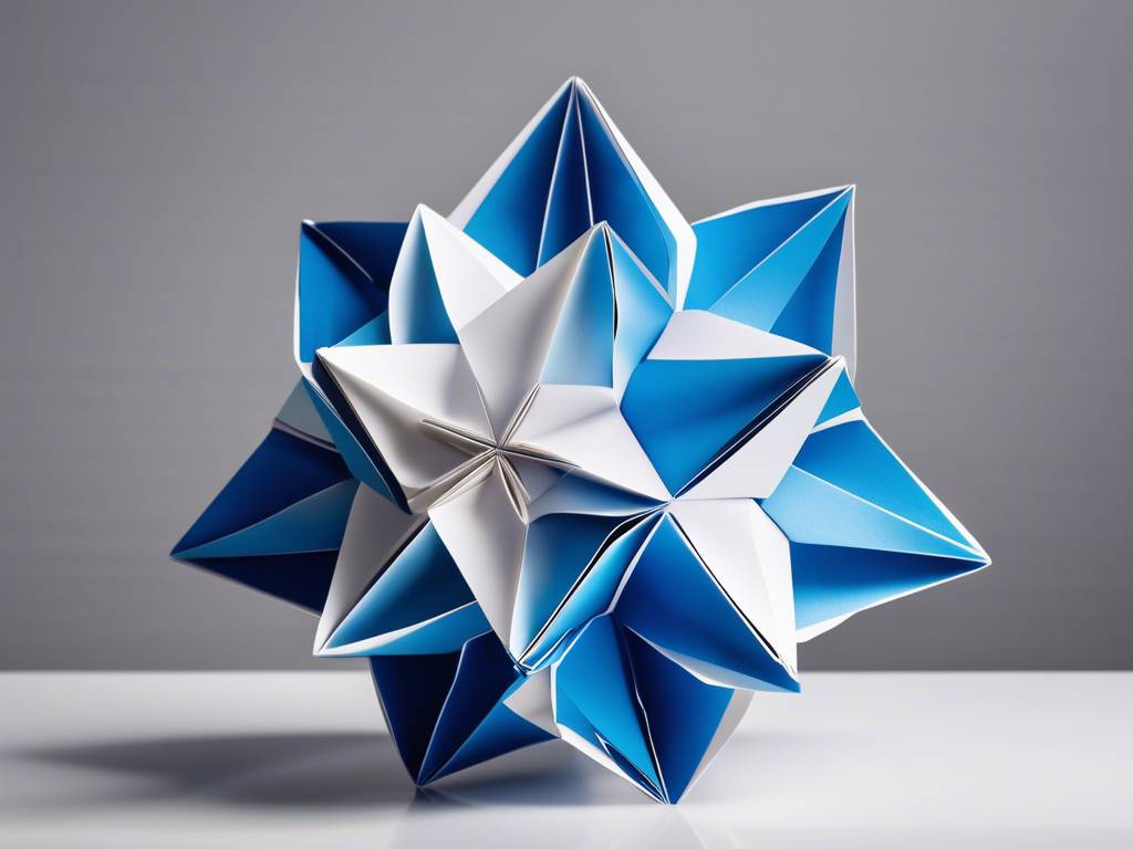 Origami modułowe – tworzenie złożonych figur geometrycznych z wielu identycznych elementów