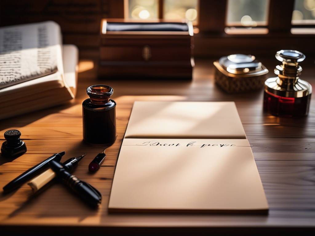 Podstawowe narzędzia i techniki niezbędne do rozpoczęcia przygody z kaligrafią