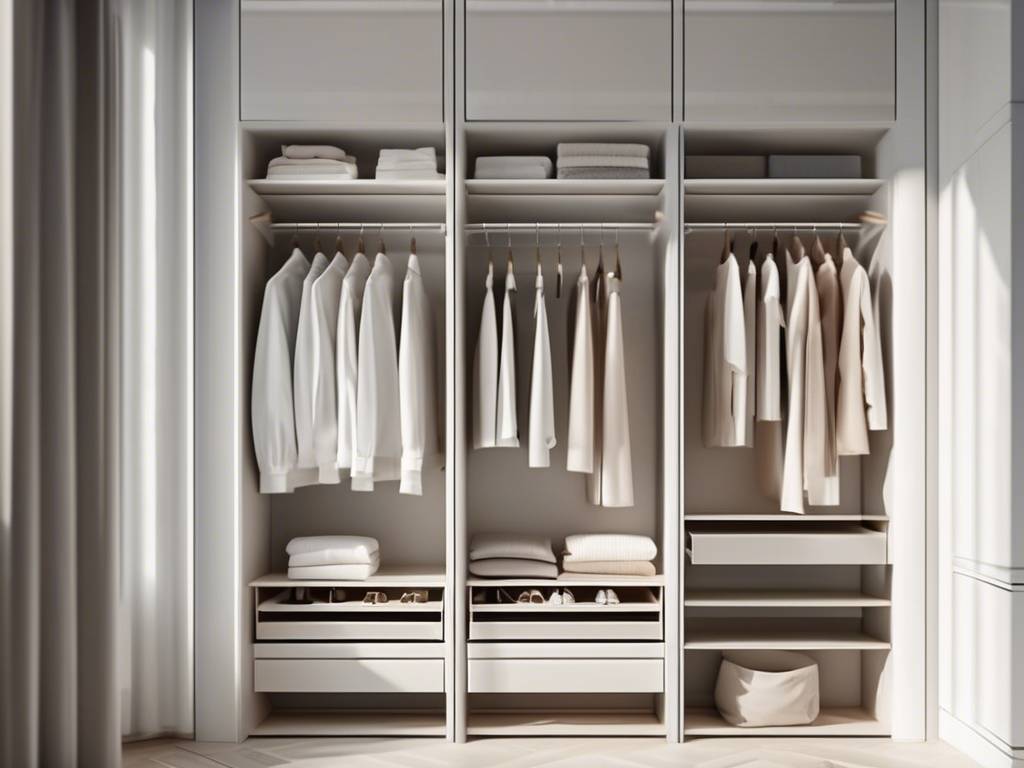 Porządkowanie szafy według zasad minimalizmu – praktyczny przewodnik