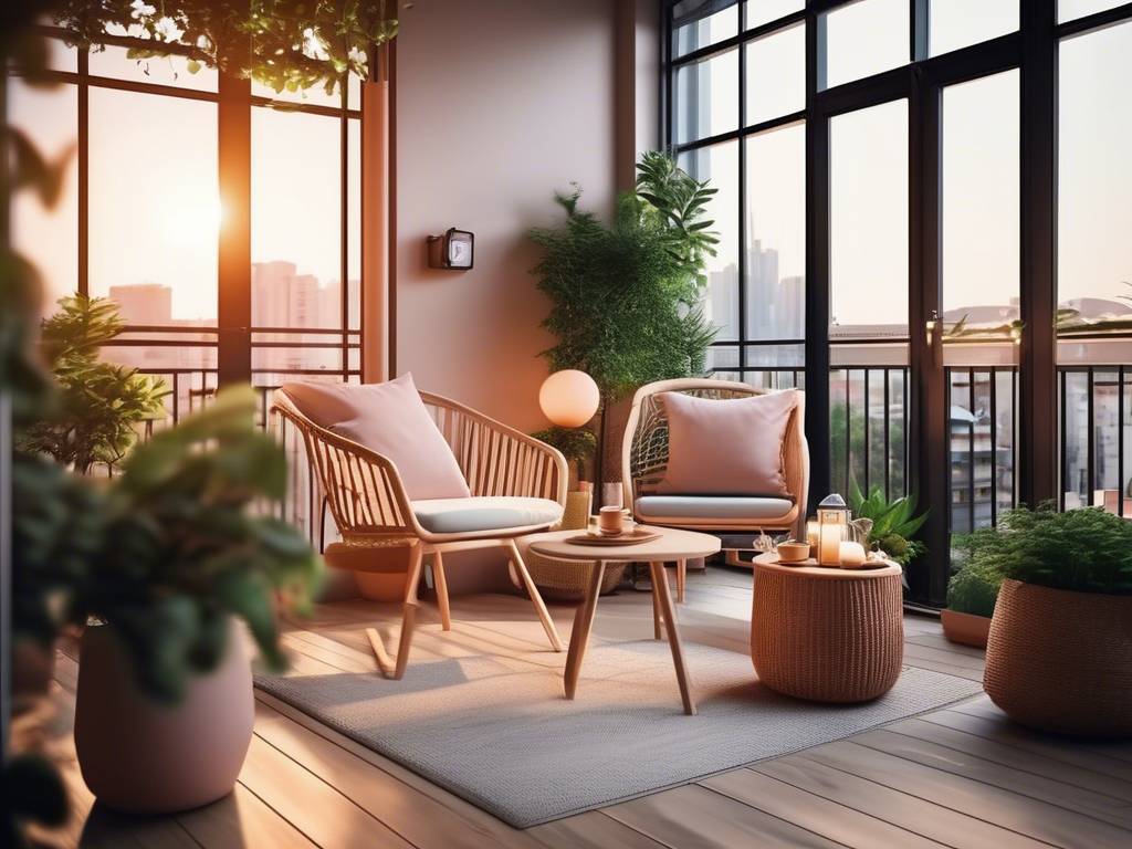 Przytulny kącik relaksu na niewielkim balkonie – pomysły na funkcjonalną aranżację