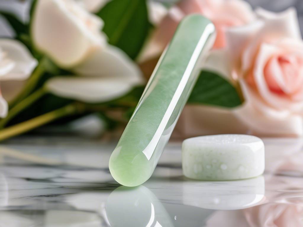 Sekret gładkiej cery: masaż twarzy jadeitowym rollerem