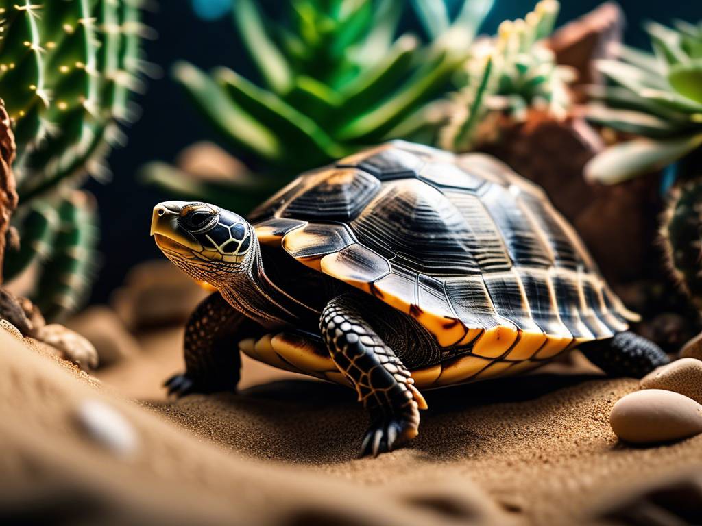 Idealne rośliny do terrarium dla żółwia lądowego