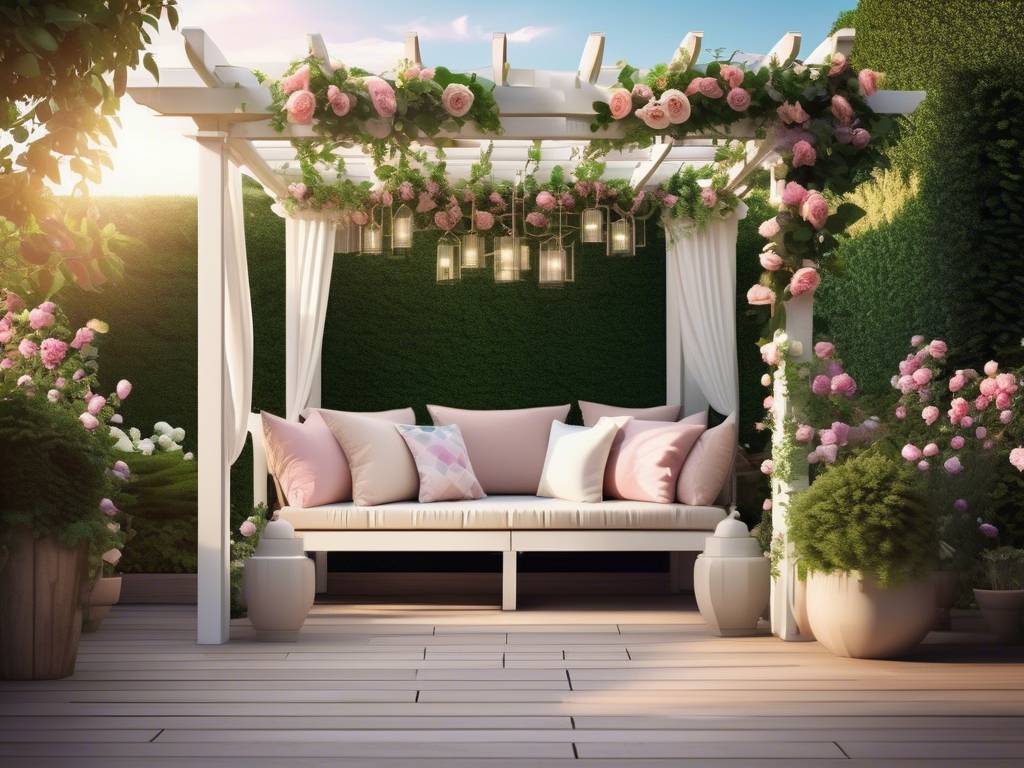 Stylowe pergole ogrodowe – inspiracje i pomysły na aranżację